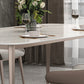 Metal Contemporary Rectangular Dining Table Sintered Stone Table with 4 Legs Clearhalo ' dining_table' 'Dining Tables & Seating' 'Dining Tables' 'furn' 'furn_dining_table' 'Furniture' 'furniture_dining_table' 'Kitchen & Dining Furniture' 'kitchen&dining_furn' 'kitchen' 'kitchen_dining_table' 3600446