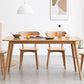 Simple Rectangle 4 Legs Home Furniture Solid Wood Dining Table for Dining Room Clearhalo ' dining_table' 'Dining Tables & Seating' 'Dining Tables' 'furn' 'furn_dining_table' 'Furniture' 'furniture_dining_table' 'Kitchen & Dining Furniture' 'kitchen&dining_furn' 'kitchen' 'kitchen_dining_table' 3600451