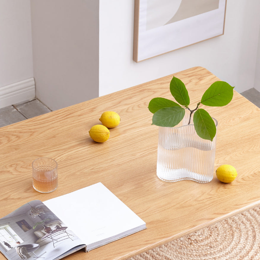 Simple Rectangle 4 Legs Home Furniture Solid Wood Dining Table for Dining Room Clearhalo ' dining_table' 'Dining Tables & Seating' 'Dining Tables' 'furn' 'furn_dining_table' 'Furniture' 'furniture_dining_table' 'Kitchen & Dining Furniture' 'kitchen&dining_furn' 'kitchen' 'kitchen_dining_table' 3600454