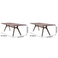 Rectangle Shape Wood Color Dining Table Solid Wood Table Modern with 4 Legs Clearhalo ' dining_table' 'Dining Tables & Seating' 'Dining Tables' 'furn' 'furn_dining_table' 'Furniture' 'furniture_dining_table' 'Kitchen & Dining Furniture' 'kitchen&dining_furn' 'kitchen' 'kitchen_dining_table' 3600525