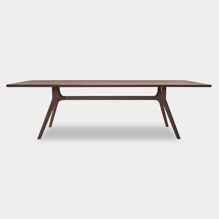 Rectangle Shape Wood Color Dining Table Solid Wood Table Modern with 4 Legs Without Chairs Clearhalo ' dining_table' 'Dining Tables & Seating' 'Dining Tables' 'furn' 'furn_dining_table' 'Furniture' 'furniture_dining_table' 'Kitchen & Dining Furniture' 'kitchen&dining_furn' 'kitchen' 'kitchen_dining_table' 3600527