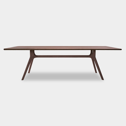 Rectangle Shape Wood Color Dining Table Solid Wood Table Modern with 4 Legs Without Chairs Clearhalo ' dining_table' 'Dining Tables & Seating' 'Dining Tables' 'furn' 'furn_dining_table' 'Furniture' 'furniture_dining_table' 'Kitchen & Dining Furniture' 'kitchen&dining_furn' 'kitchen' 'kitchen_dining_table' 3600527