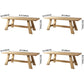 Rectangle Trestle Dining Site Table Solid Woodl Dining Room Collection for Indoor Clearhalo ' dining_table' 'Dining Tables & Seating' 'Dining Tables' 'furn' 'furn_dining_table' 'Furniture' 'furniture_dining_table' 'Kitchen & Dining Furniture' 'kitchen&dining_furn' 'kitchen' 'kitchen_dining_table' 3600542