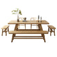 Rectangle Trestle Dining Site Table Solid Woodl Dining Room Collection for Indoor Clearhalo ' dining_table' 'Dining Tables & Seating' 'Dining Tables' 'furn' 'furn_dining_table' 'Furniture' 'furniture_dining_table' 'Kitchen & Dining Furniture' 'kitchen&dining_furn' 'kitchen' 'kitchen_dining_table' 3600543