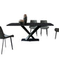 Metal Modern Rectangle Dining Table Sintered Stone Dining Table with Pedestal Base Clearhalo ' dining_table' 'Dining Tables & Seating' 'Dining Tables' 'furn' 'furn_dining_table' 'Furniture' 'furniture_dining_table' 'Kitchen & Dining Furniture' 'kitchen&dining_furn' 'kitchen' 'kitchen_dining_table' 3600567