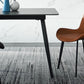 Contemporary Rectangle Dining Table Sintered Stone Table with 4 Legs for Home Kitchen Dinner Clearhalo ' dining_table' 'Dining Tables & Seating' 'Dining Tables' 'furn' 'furn_dining_table' 'Furniture' 'furniture_dining_table' 'Kitchen & Dining Furniture' 'kitchen&dining_furn' 'kitchen' 'kitchen_dining_table' 3600625
