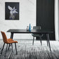 Contemporary Rectangle Dining Table Sintered Stone Table with 4 Legs for Home Kitchen Dinner Clearhalo ' dining_table' 'Dining Tables & Seating' 'Dining Tables' 'furn' 'furn_dining_table' 'Furniture' 'furniture_dining_table' 'Kitchen & Dining Furniture' 'kitchen&dining_furn' 'kitchen' 'kitchen_dining_table' 3600632