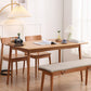 Rectangle Dining Table Contemporary Dinner Room Solid Wood Table with 4-foot Clearhalo ' dining_table' 'Dining Tables & Seating' 'Dining Tables' 'furn' 'furn_dining_table' 'Furniture' 'furniture_dining_table' 'Kitchen & Dining Furniture' 'kitchen&dining_furn' 'kitchen' 'kitchen_dining_table' 3600647