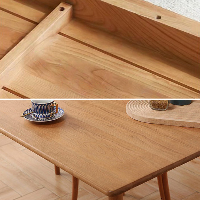 Rectangle Dining Table Contemporary Dinner Room Solid Wood Table with 4-foot Clearhalo ' dining_table' 'Dining Tables & Seating' 'Dining Tables' 'furn' 'furn_dining_table' 'Furniture' 'furniture_dining_table' 'Kitchen & Dining Furniture' 'kitchen&dining_furn' 'kitchen' 'kitchen_dining_table' 3600654