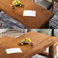 Minimalist Solid Wood Brown Dining Table Kitchen Rectangle Dining Table for Kitchen Clearhalo ' dining_table' 'Dining Tables & Seating' 'Dining Tables' 'furn' 'furn_dining_table' 'Furniture' 'furniture_dining_table' 'Kitchen & Dining Furniture' 'kitchen&dining_furn' 'kitchen' 'kitchen_dining_table' 3600733