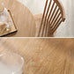 Round Tripod Base Dining Site Table Contemporary Dinette Table with Solid Wood Clearhalo ' dining_table' 'Dining Tables & Seating' 'Dining Tables' 'furn' 'furn_dining_table' 'Furniture' 'furniture_dining_table' 'Kitchen & Dining Furniture' 'kitchen&dining_furn' 'kitchen' 'kitchen_dining_table' 3600761