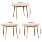 Round Tripod Base Dining Site Table Contemporary Dinette Table with Solid Wood Clearhalo ' dining_table' 'Dining Tables & Seating' 'Dining Tables' 'furn' 'furn_dining_table' 'Furniture' 'furniture_dining_table' 'Kitchen & Dining Furniture' 'kitchen&dining_furn' 'kitchen' 'kitchen_dining_table' 3600765