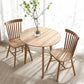 Round Tripod Base Dining Site Table Contemporary Dinette Table with Solid Wood Clearhalo ' dining_table' 'Dining Tables & Seating' 'Dining Tables' 'furn' 'furn_dining_table' 'Furniture' 'furniture_dining_table' 'Kitchen & Dining Furniture' 'kitchen&dining_furn' 'kitchen' 'kitchen_dining_table' 3600767