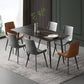 Modern Rectangle Dining Table Sintered Stone Dining Table with 4 Legs for Home Kitchen Dinner Clearhalo ' dining_table' 'Dining Tables & Seating' 'Dining Tables' 'furn' 'furn_dining_table' 'Furniture' 'furniture_dining_table' 'Kitchen & Dining Furniture' 'kitchen&dining_furn' 'kitchen' 'kitchen_dining_table' 3600774