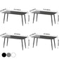 Modern Rectangle Dining Table Sintered Stone Dining Table with 4 Legs for Home Kitchen Dinner Clearhalo ' dining_table' 'Dining Tables & Seating' 'Dining Tables' 'furn' 'furn_dining_table' 'Furniture' 'furniture_dining_table' 'Kitchen & Dining Furniture' 'kitchen&dining_furn' 'kitchen' 'kitchen_dining_table' 3600781