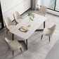 Modern Rectangle Dining Table Sintered Stone Dining Table with Double Pedestal Clearhalo ' dining_table' 'Dining Tables & Seating' 'Dining Tables' 'furn' 'furn_dining_table' 'Furniture' 'furniture_dining_table' 'Kitchen & Dining Furniture' 'kitchen&dining_furn' 'kitchen' 'kitchen_dining_table' 3600807
