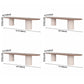 Modern Dining Site Table Oval Pine Solid Wood Dining Room Home Furniture Clearhalo ' dining_table' 'Dining Tables & Seating' 'Dining Tables' 'furn' 'furn_dining_table' 'Furniture' 'furniture_dining_table' 'Kitchen & Dining Furniture' 'kitchen&dining_furn' 'kitchen' 'kitchen_dining_table' 3600813