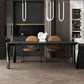 Modern Style Sintered Stone Dining Table Black Rectangle Kitchen Table with 4 Legs Clearhalo ' dining_table' 'Dining Tables & Seating' 'Dining Tables' 'furn' 'furn_dining_table' 'Furniture' 'furniture_dining_table' 'Kitchen & Dining Furniture' 'kitchen&dining_furn' 'kitchen' 'kitchen_dining_table' 3600816