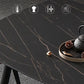 Modern Rectangle Dining Table Sintered Stone Dining Table with 4 Black Legs for Home Kitchen Dinner Clearhalo ' dining_table' 'Dining Tables & Seating' 'Dining Tables' 'furn' 'furn_dining_table' 'Furniture' 'furniture_dining_table' 'Kitchen & Dining Furniture' 'kitchen&dining_furn' 'kitchen' 'kitchen_dining_table' 3600832