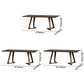 Modern Rectangle Dining Table Pine Solid Wood Table with Double Pedestal for Home Kitchen Dinner Clearhalo ' dining_table' 'Dining Tables & Seating' 'Dining Tables' 'furn' 'furn_dining_table' 'Furniture' 'furniture_dining_table' 'Kitchen & Dining Furniture' 'kitchen&dining_furn' 'kitchen' 'kitchen_dining_table' 3600859
