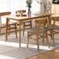 Rectangle Dining Site Table Solid Wood Dining Room Collection with 4-foot Clearhalo ' dining_table' 'Dining Tables & Seating' 'Dining Tables' 'furn' 'furn_dining_table' 'Furniture' 'furniture_dining_table' 'Kitchen & Dining Furniture' 'kitchen&dining_furn' 'kitchen' 'kitchen_dining_table' 3600862