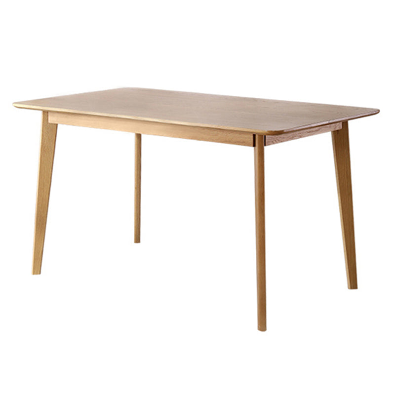 Rectangle Dining Site Table Solid Wood Dining Room Collection with 4-foot Without Chairs Clearhalo ' dining_table' 'Dining Tables & Seating' 'Dining Tables' 'furn' 'furn_dining_table' 'Furniture' 'furniture_dining_table' 'Kitchen & Dining Furniture' 'kitchen&dining_furn' 'kitchen' 'kitchen_dining_table' 3600864