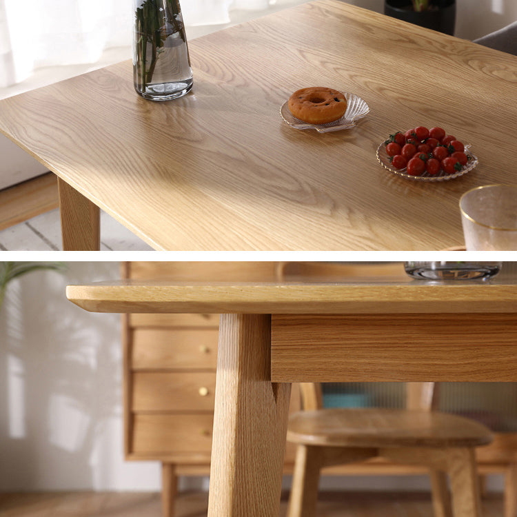 Rectangle Dining Site Table Solid Wood Dining Room Collection with 4-foot Clearhalo ' dining_table' 'Dining Tables & Seating' 'Dining Tables' 'furn' 'furn_dining_table' 'Furniture' 'furniture_dining_table' 'Kitchen & Dining Furniture' 'kitchen&dining_furn' 'kitchen' 'kitchen_dining_table' 3600866