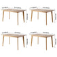 Rectangle Dining Site Table Solid Wood Dining Room Collection with 4-foot Clearhalo ' dining_table' 'Dining Tables & Seating' 'Dining Tables' 'furn' 'furn_dining_table' 'Furniture' 'furniture_dining_table' 'Kitchen & Dining Furniture' 'kitchen&dining_furn' 'kitchen' 'kitchen_dining_table' 3600868