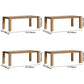 Rectangle Pine Solid Wood Table Modern Dining Table with 4 Legs for Restaurant Living Room Clearhalo ' dining_table' 'Dining Tables & Seating' 'Dining Tables' 'furn' 'furn_dining_table' 'Furniture' 'furniture_dining_table' 'Kitchen & Dining Furniture' 'kitchen&dining_furn' 'kitchen' 'kitchen_dining_table' 3600883