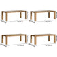 Rectangle Pine Solid Wood Table Modern Dining Table with 4 Legs for Restaurant Living Room Clearhalo ' dining_table' 'Dining Tables & Seating' 'Dining Tables' 'furn' 'furn_dining_table' 'Furniture' 'furniture_dining_table' 'Kitchen & Dining Furniture' 'kitchen&dining_furn' 'kitchen' 'kitchen_dining_table' 3600884