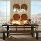 Contemporary Brown Kitchen Dining Table Rectangle Solid Wood Dining Table with Trestle Base Clearhalo ' dining_table' 'Dining Tables & Seating' 'Dining Tables' 'furn' 'furn_dining_table' 'Furniture' 'furniture_dining_table' 'Kitchen & Dining Furniture' 'kitchen&dining_furn' 'kitchen' 'kitchen_dining_table' 3600895