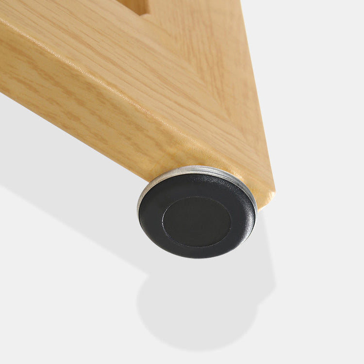 Simple Home Wood Dining Table Rectangle Shape Dining Table with Wood Pedestal Base Clearhalo ' dining_table' 'Dining Tables & Seating' 'Dining Tables' 'furn' 'furn_dining_table' 'Furniture' 'furniture_dining_table' 'Kitchen & Dining Furniture' 'kitchen&dining_furn' 'kitchen' 'kitchen_dining_table' 3600953