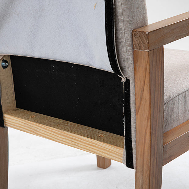 Contemporary Kitchen Square Dining Chair Parsons Dining Side Chair with Wooden Legs Clearhalo ' kitchen&dining_furn' 'Dining Chairs' 'Dining Tables & Seating' 'dining_chair' 'furn' 'furn_dining_chair' 'Furniture' 'furniture_dining_chair' 'Kitchen & Dining Furniture' 'kitchen' 3621063