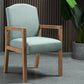 Contemporary Kitchen Square Dining Chair Parsons Dining Side Chair with Wooden Legs Mint Green Fabric 1 Piece Clearhalo ' kitchen&dining_furn' 'Dining Chairs' 'Dining Tables & Seating' 'dining_chair' 'furn' 'furn_dining_chair' 'Furniture' 'furniture_dining_chair' 'Kitchen & Dining Furniture' 'kitchen' 3621064