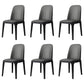 Industrial Style Side Chairs Oak Solid Wood Dining Room Side Chair Set Grey 6 Piece Set Black Clearhalo ' kitchen&dining_furn' 'Dining Chairs' 'Dining Tables & Seating' 'dining_chair' 'furn' 'furn_dining_chair' 'Furniture' 'furniture_dining_chair' 'Kitchen & Dining Furniture' 'kitchen' 3621086