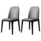 Industrial Style Side Chairs Oak Solid Wood Dining Room Side Chair Set Light Gray 2 Piece Set Black Clearhalo ' kitchen&dining_furn' 'Dining Chairs' 'Dining Tables & Seating' 'dining_chair' 'furn' 'furn_dining_chair' 'Furniture' 'furniture_dining_chair' 'Kitchen & Dining Furniture' 'kitchen' 3621089
