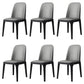 Industrial Style Side Chairs Oak Solid Wood Dining Room Side Chair Set Light Gray 6 Piece Set Black Clearhalo ' kitchen&dining_furn' 'Dining Chairs' 'Dining Tables & Seating' 'dining_chair' 'furn' 'furn_dining_chair' 'Furniture' 'furniture_dining_chair' 'Kitchen & Dining Furniture' 'kitchen' 3621093