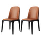 Industrial Style Side Chairs Oak Solid Wood Dining Room Side Chair Set Orange 2 Piece Set Black Clearhalo ' kitchen&dining_furn' 'Dining Chairs' 'Dining Tables & Seating' 'dining_chair' 'furn' 'furn_dining_chair' 'Furniture' 'furniture_dining_chair' 'Kitchen & Dining Furniture' 'kitchen' 3621095