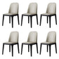 Industrial Style Side Chairs Oak Solid Wood Dining Room Side Chair Set Off-White 6 Piece Set Black Clearhalo ' kitchen&dining_furn' 'Dining Chairs' 'Dining Tables & Seating' 'dining_chair' 'furn' 'furn_dining_chair' 'Furniture' 'furniture_dining_chair' 'Kitchen & Dining Furniture' 'kitchen' 3621101