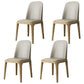 Industrial Style Side Chairs Oak Solid Wood Dining Room Side Chair Set Off-White 4 Piece Set Natural Wood Clearhalo ' kitchen&dining_furn' 'Dining Chairs' 'Dining Tables & Seating' 'dining_chair' 'furn' 'furn_dining_chair' 'Furniture' 'furniture_dining_chair' 'Kitchen & Dining Furniture' 'kitchen' 3621109