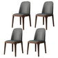 Industrial Style Side Chairs Oak Solid Wood Dining Room Side Chair Set Grey 4 Piece Set Walnut Clearhalo ' kitchen&dining_furn' 'Dining Chairs' 'Dining Tables & Seating' 'dining_chair' 'furn' 'furn_dining_chair' 'Furniture' 'furniture_dining_chair' 'Kitchen & Dining Furniture' 'kitchen' 3621112