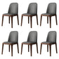 Industrial Style Side Chairs Oak Solid Wood Dining Room Side Chair Set Grey 6 Piece Set Walnut Clearhalo ' kitchen&dining_furn' 'Dining Chairs' 'Dining Tables & Seating' 'dining_chair' 'furn' 'furn_dining_chair' 'Furniture' 'furniture_dining_chair' 'Kitchen & Dining Furniture' 'kitchen' 3621113