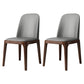 Industrial Style Side Chairs Oak Solid Wood Dining Room Side Chair Set Light Gray 2 Piece Set Walnut Clearhalo ' kitchen&dining_furn' 'Dining Chairs' 'Dining Tables & Seating' 'dining_chair' 'furn' 'furn_dining_chair' 'Furniture' 'furniture_dining_chair' 'Kitchen & Dining Furniture' 'kitchen' 3621114