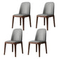 Industrial Style Side Chairs Oak Solid Wood Dining Room Side Chair Set Light Gray 4 Piece Set Walnut Clearhalo ' kitchen&dining_furn' 'Dining Chairs' 'Dining Tables & Seating' 'dining_chair' 'furn' 'furn_dining_chair' 'Furniture' 'furniture_dining_chair' 'Kitchen & Dining Furniture' 'kitchen' 3621115