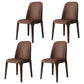 Industrial Style Side Chairs Oak Solid Wood Dining Room Side Chair Set Brown 4 Piece Set Walnut Clearhalo ' kitchen&dining_furn' 'Dining Chairs' 'Dining Tables & Seating' 'dining_chair' 'furn' 'furn_dining_chair' 'Furniture' 'furniture_dining_chair' 'Kitchen & Dining Furniture' 'kitchen' 3621118