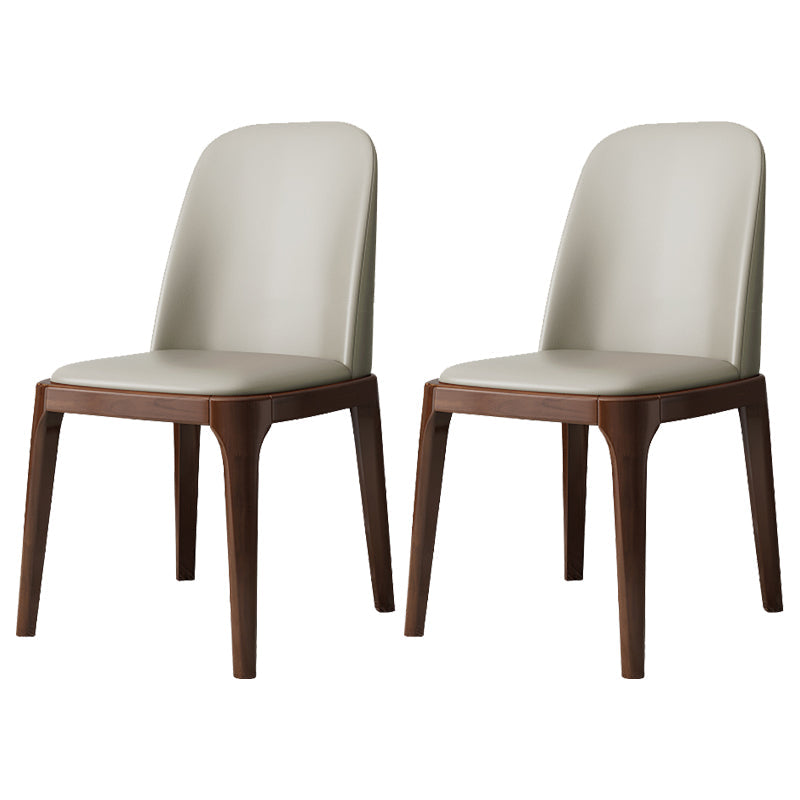 Industrial Style Side Chairs Oak Solid Wood Dining Room Side Chair Set Off-White 2 Piece Set Walnut Clearhalo ' kitchen&dining_furn' 'Dining Chairs' 'Dining Tables & Seating' 'dining_chair' 'furn' 'furn_dining_chair' 'Furniture' 'furniture_dining_chair' 'Kitchen & Dining Furniture' 'kitchen' 3621120