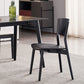 Contemporary Wood Side Dining Chairs Armless Open Back Dining Side Chair for Home Use Clearhalo ' kitchen&dining_furn' 'Dining Chairs' 'Dining Tables & Seating' 'dining_chair' 'furn' 'furn_dining_chair' 'Furniture' 'furniture_dining_chair' 'Kitchen & Dining Furniture' 'kitchen' 3621126
