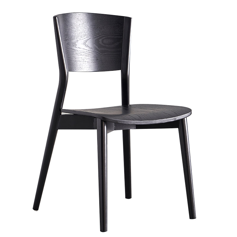Contemporary Wood Side Dining Chairs Armless Open Back Dining Side Chair for Home Use Clearhalo ' kitchen&dining_furn' 'Dining Chairs' 'Dining Tables & Seating' 'dining_chair' 'furn' 'furn_dining_chair' 'Furniture' 'furniture_dining_chair' 'Kitchen & Dining Furniture' 'kitchen' 3621131