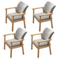 Scandinavian Rubberwood Solid Back Armchair Wood Dining Chair with Natural Legs Light Gray 4 Piece Set Natural Wood Clearhalo ' kitchen&dining_furn' 'Dining Chairs' 'Dining Tables & Seating' 'dining_chair' 'furn' 'furn_dining_chair' 'Furniture' 'furniture_dining_chair' 'Kitchen & Dining Furniture' 'kitchen' 3621188