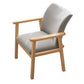 Scandinavian Rubberwood Solid Back Armchair Wood Dining Chair with Natural Legs Clearhalo ' kitchen&dining_furn' 'Dining Chairs' 'Dining Tables & Seating' 'dining_chair' 'furn' 'furn_dining_chair' 'Furniture' 'furniture_dining_chair' 'Kitchen & Dining Furniture' 'kitchen' 3621192